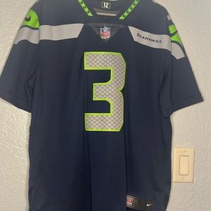 This is a Russell Wilson NFL official jersey!